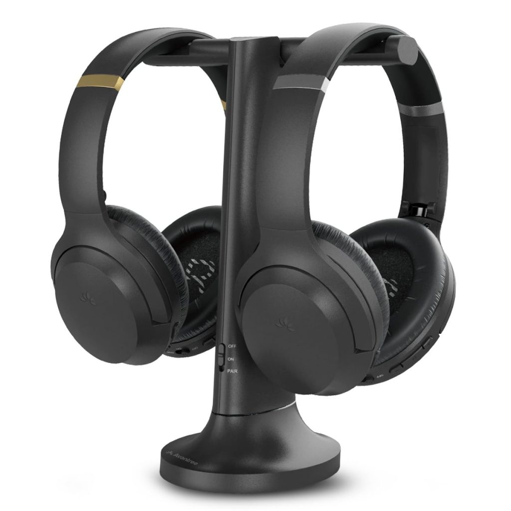 Casque tv amplifié Avantree Duet double RF 2,4 GHz