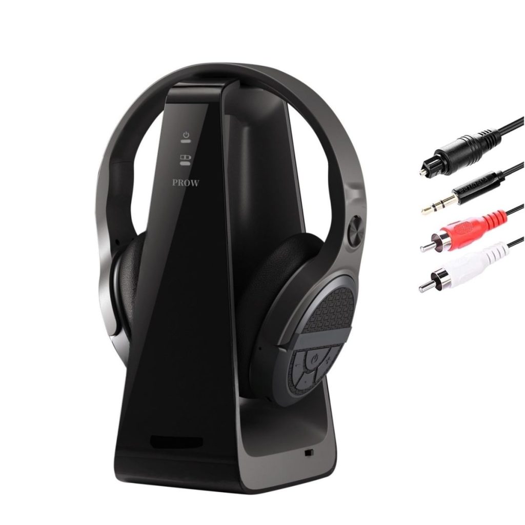 Casque tv senior 2.4GHz Bluetooth gros boutons 15H