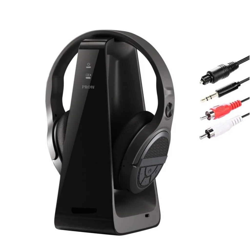 Casque tv senior 2.4GHz Bluetooth gros boutons 15H