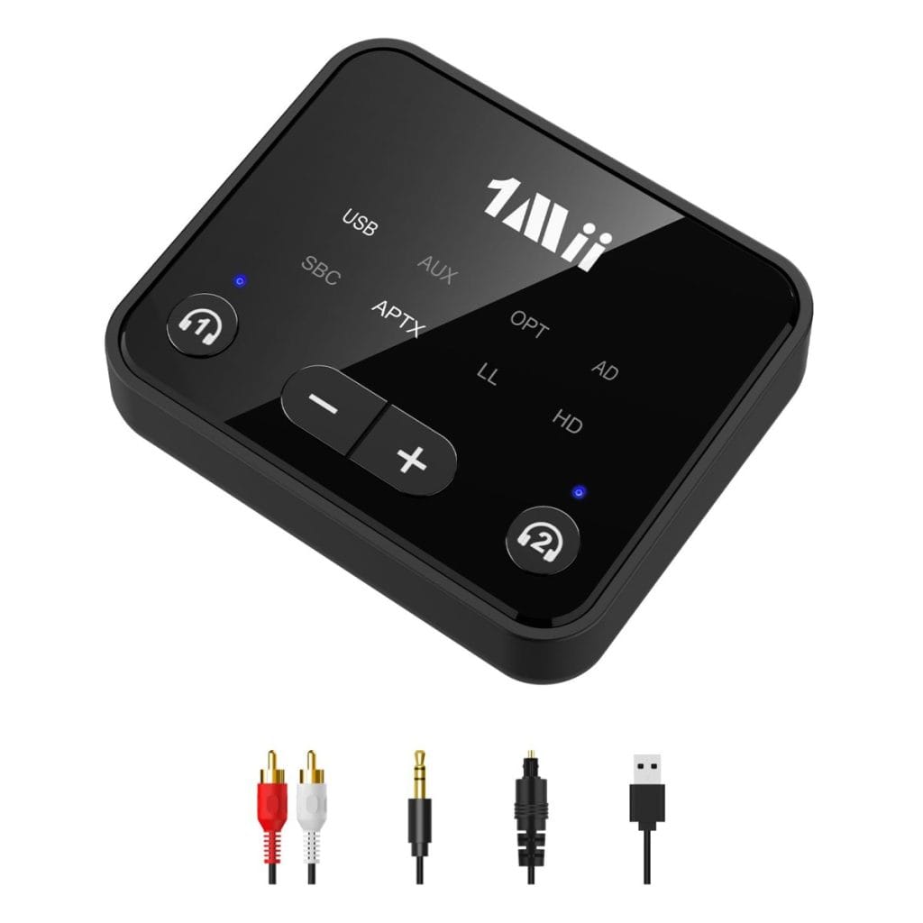Émetteur bluetooth TV 1Mii B06T6 aptX Adaptive